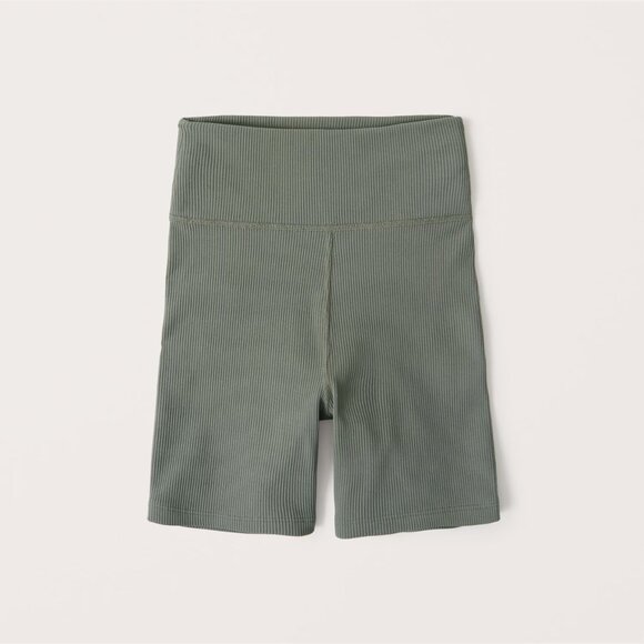Abercrombie & Fitch Pants - Abercrombie & Fitch Ribbed Contour Bike Shorts